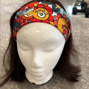 Colorful Floral Headband Bo ho hippie NWOT